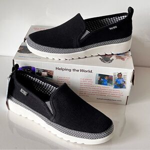 Skechers PleasantHarmony Flexpadrille Hi Vegan Washable Slip-Ons